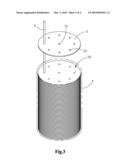 STRUCTURE FOR A ROD RADIATION SOURCE AND ITS CALIBRATION PHANTOM diagram and image