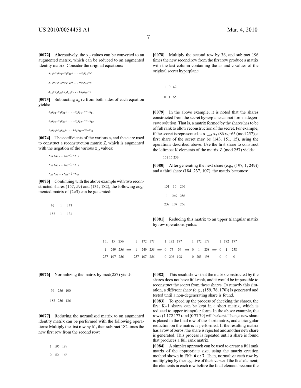 SHARING A SECRET VIA LINEAR INTERPOLATION - diagram, schematic, and image 17