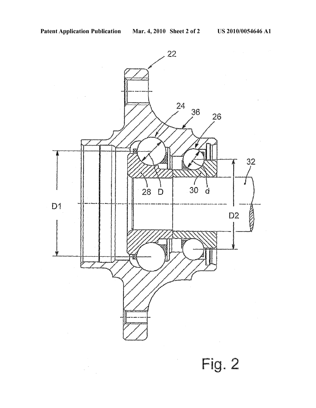 DOUBLE-ROW WHEEL BEARING UNIT - diagram, schematic, and image 03