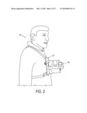 CAMERA CARRYING DEVICE WITH LOCKING MECHANISM diagram and image