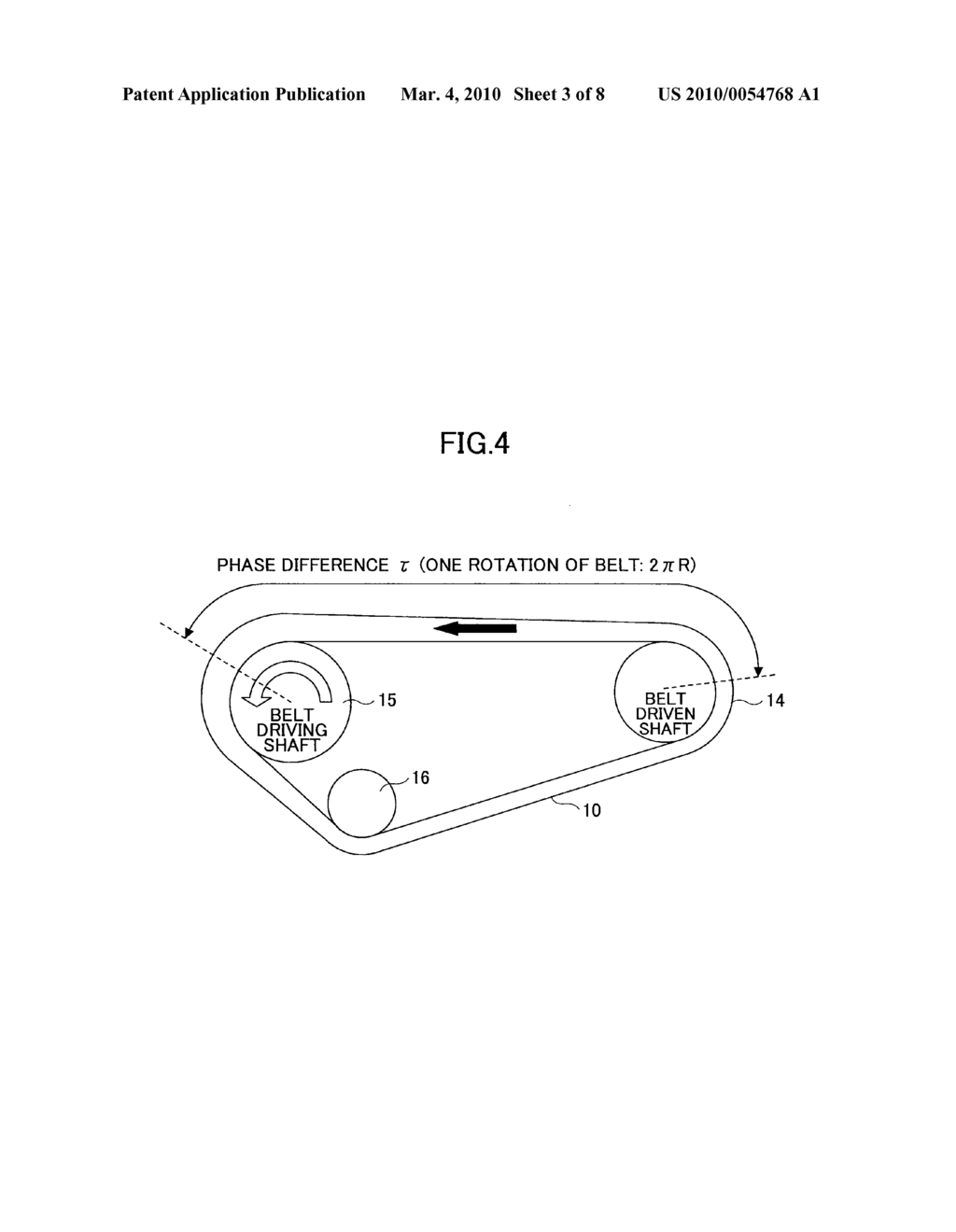 BELT DRIVING CONTROL DEVICE, BELT DEVICE, IMAGE FORMING APPARATUS, BELT DRIVING CONTROL METHOD, COMPUTER PROGRAM, AND RECORDING MEDIUM - diagram, schematic, and image 04