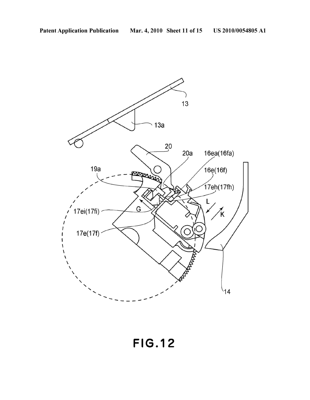 ELECTROPHOTOGRAPHIC IMAGE FORMING APPARATUS - diagram, schematic, and image 12