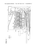 VISIBLE IMAGE FORMING DEVICE AND IMAGE FORMING APPARATUS diagram and image