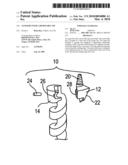 AUGER BIT WITH A REMOVABLE TIP diagram and image