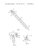 AUGER BIT WITH A REMOVABLE TIP diagram and image