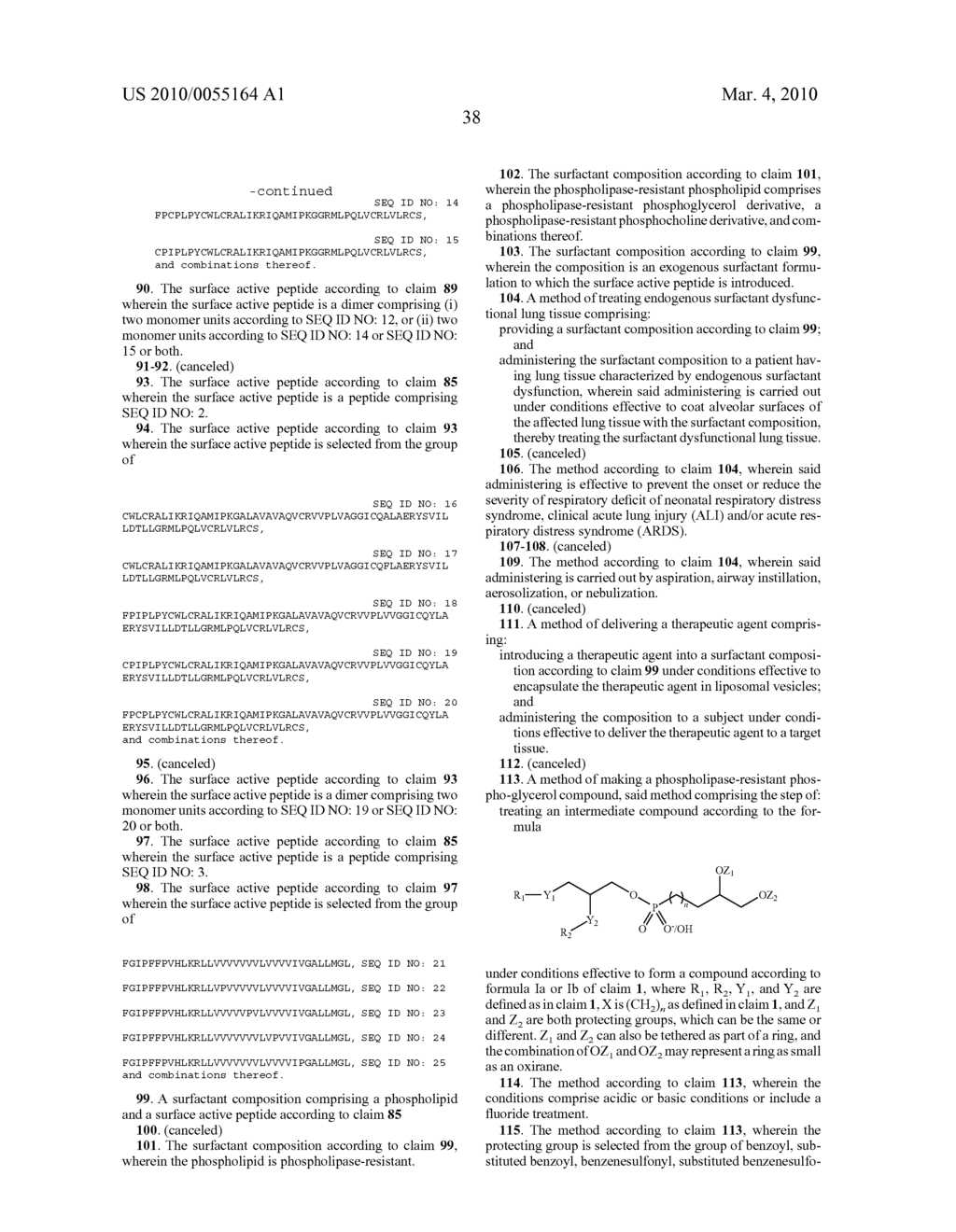 SYNTHETIC LUNG SURFACTANT AND USE THEREOF - diagram, schematic, and image 45