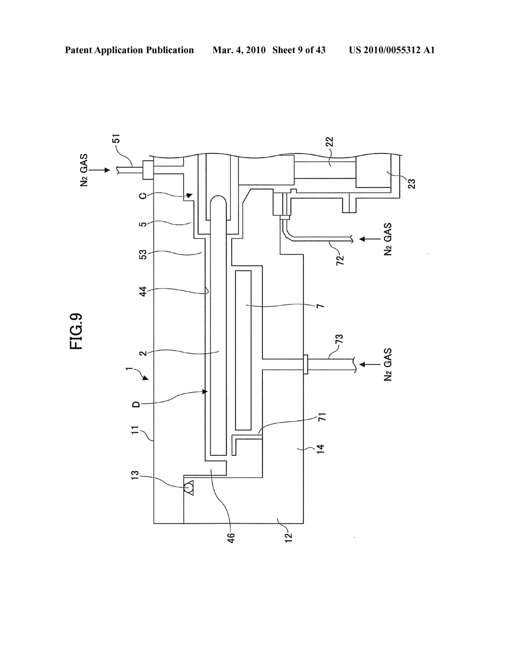 FILM DEPOSITION APPARATUS, SUBSTRATE PROCESSING APPARATUS, FILM DEPOSITION METHOD, AND COMPUTER-READABLE STORAGE MEDIUM - diagram, schematic, and image 10