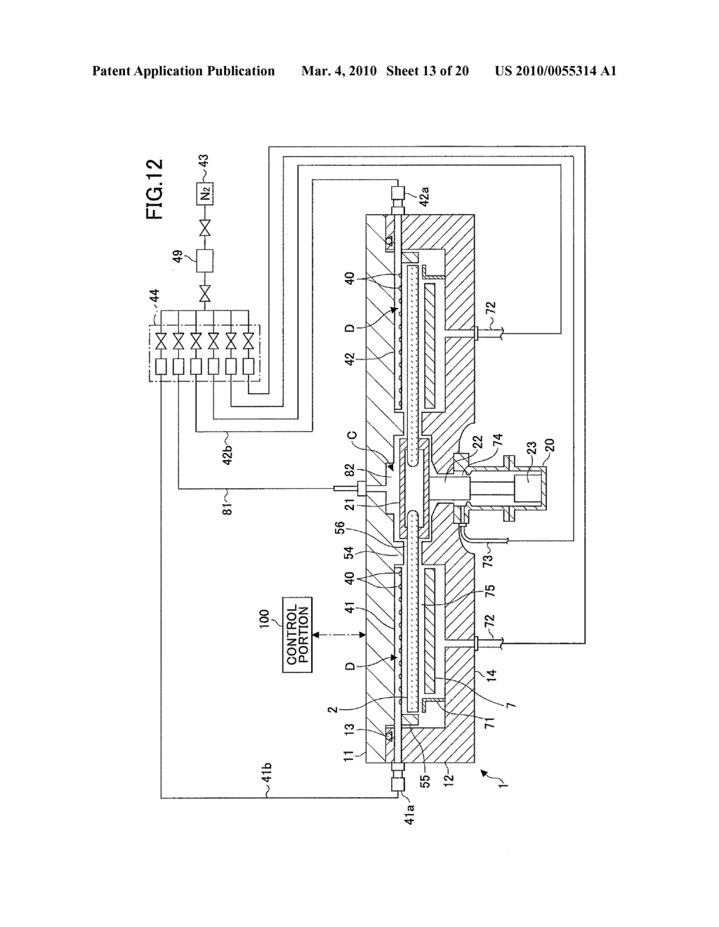 FILM DEPOSITION APPARATUS, FILM DEPOSITION METHOD, AND STORAGE MEDIUM - diagram, schematic, and image 14