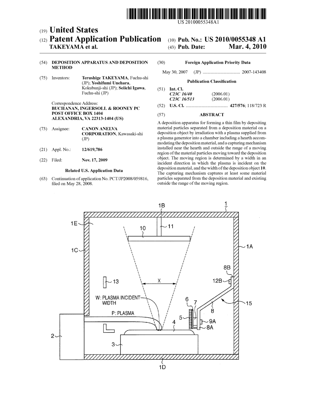 DEPOSITION APPARATUS AND DEPOSITION METHOD - diagram, schematic, and image 01