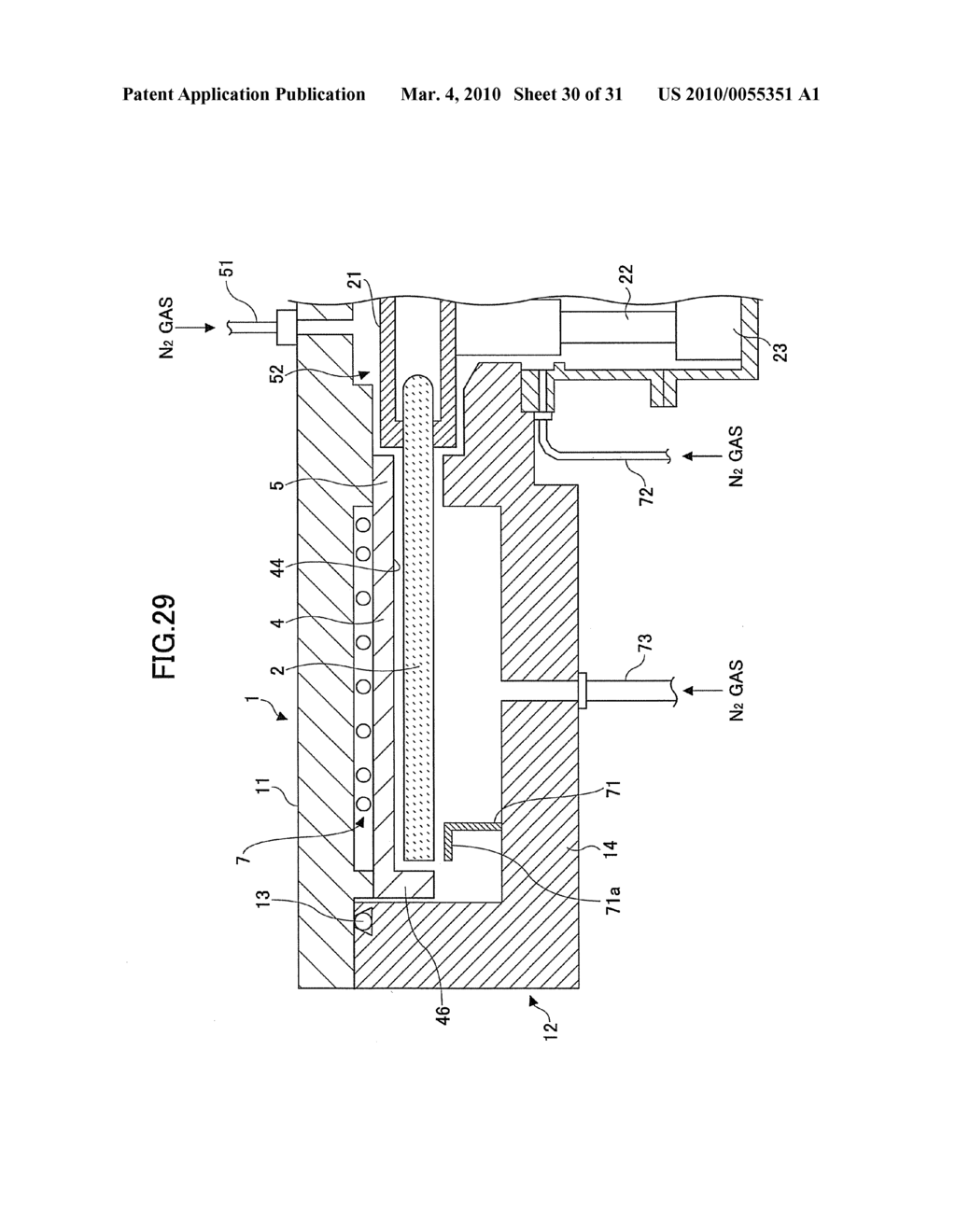 FILM DEPOSITION APPARATUS, FILM DEPOSITION METHOD, COMPUTER READABLE STORAGE MEDIUM FOR STORING A PROGRAM CAUSING THE APPARATUS TO PERFORM THE METHOD - diagram, schematic, and image 31