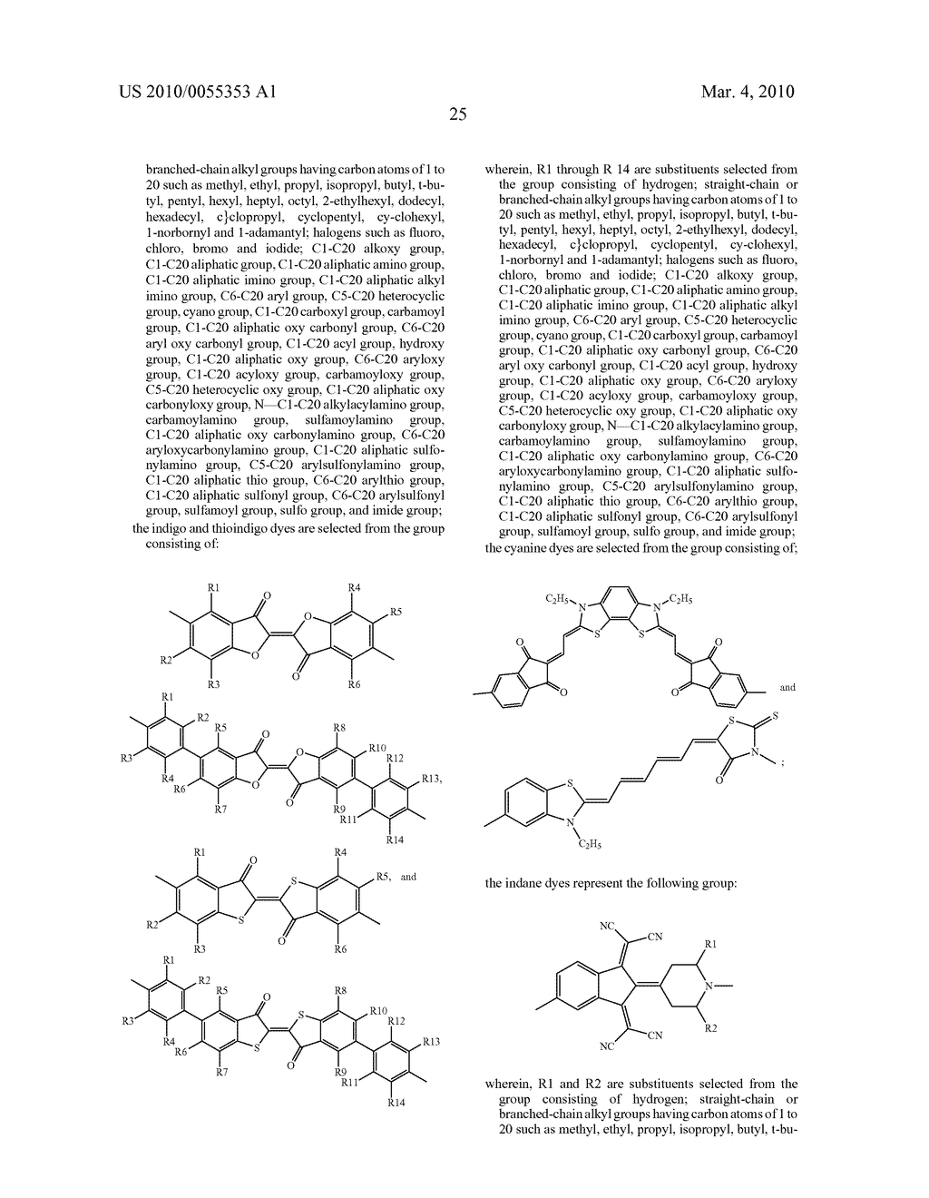 COMPOSITION COMPRISING CURABLE DICHROIC DYE FOR FORMING OPTICAL COMPONENT AND AN OPTICAL COMPONENT PRERARED USING THE SAME - diagram, schematic, and image 39