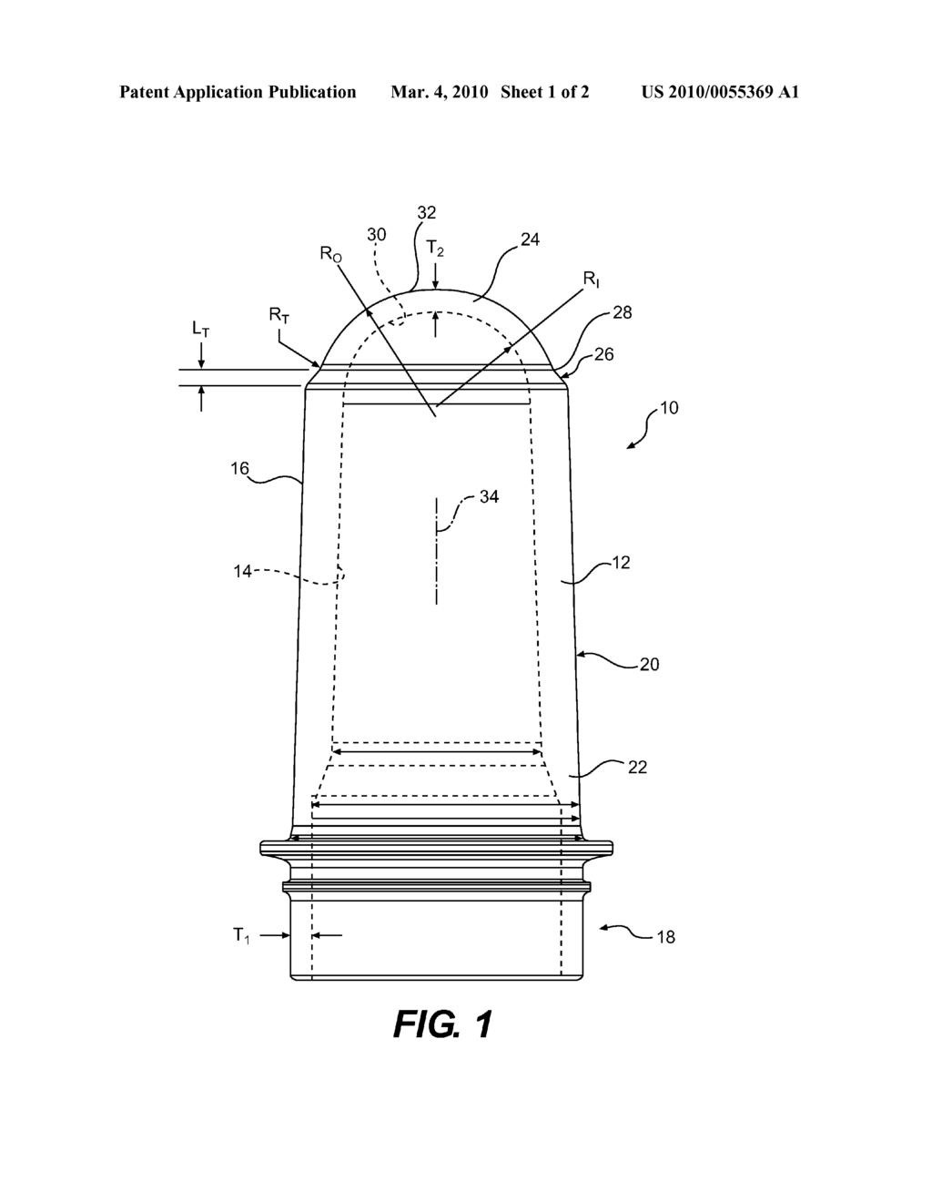 Preform For Making Plastic Container - diagram, schematic, and image 02