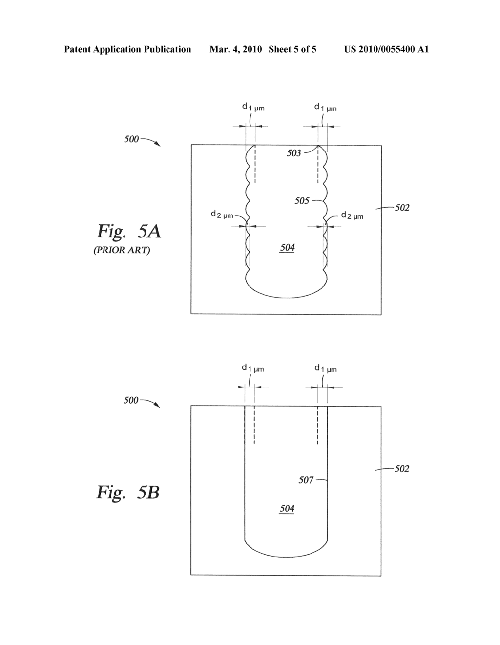 Post etch reactive plasma milling to smooth through substrate via sidewalls and other deeply etched features - diagram, schematic, and image 06