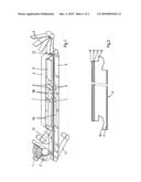 METHOD AND APPARATUS FOR MANUFACTURING LAMINATE FLOOR PANELS COMPRISING A CORE CONTAINING WOOD/PLASTIC COMPOSITE, AS WELL AS SUCH PANELS diagram and image