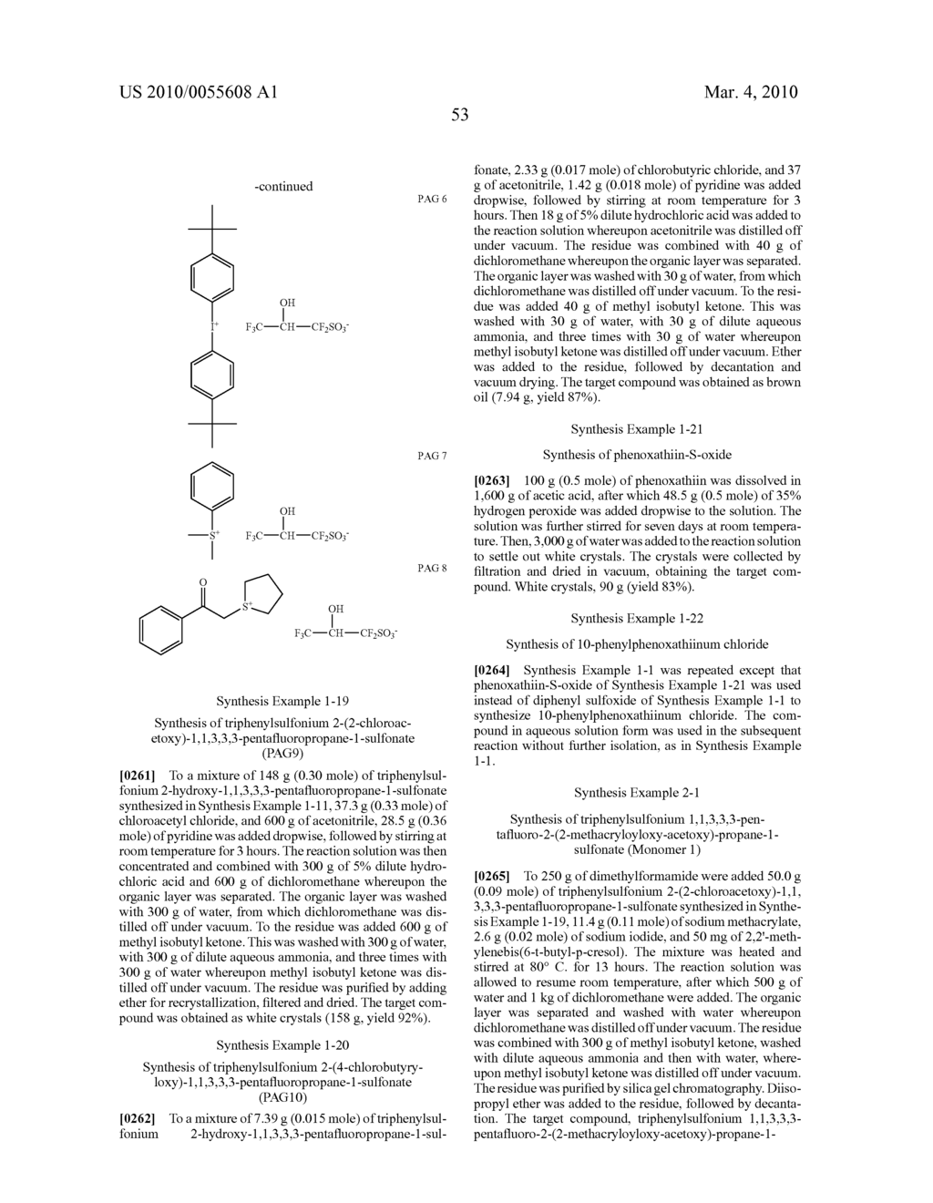 POLYMERIZABLE ANION-CONTAINING SULFONIUM SALT AND POLYMER, RESIST COMPOSITION, AND PATTERNING PROCESS - diagram, schematic, and image 69