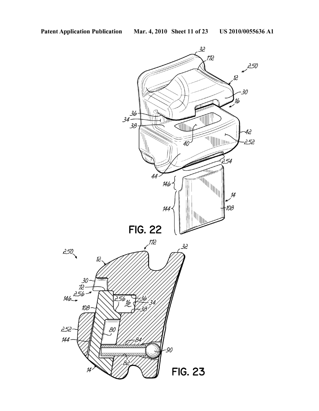 AESTHETIC ORTHODONTIC BRACKET AND METHOD OF MAKING SAME - diagram, schematic, and image 12