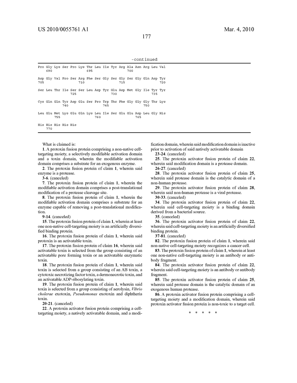METHODS, COMPOSITIONS, AND KITS FOR THE SELECTIVE ACTIVATION OF PROTOXINS THROUGH COMBINATORAL TARGETING - diagram, schematic, and image 206