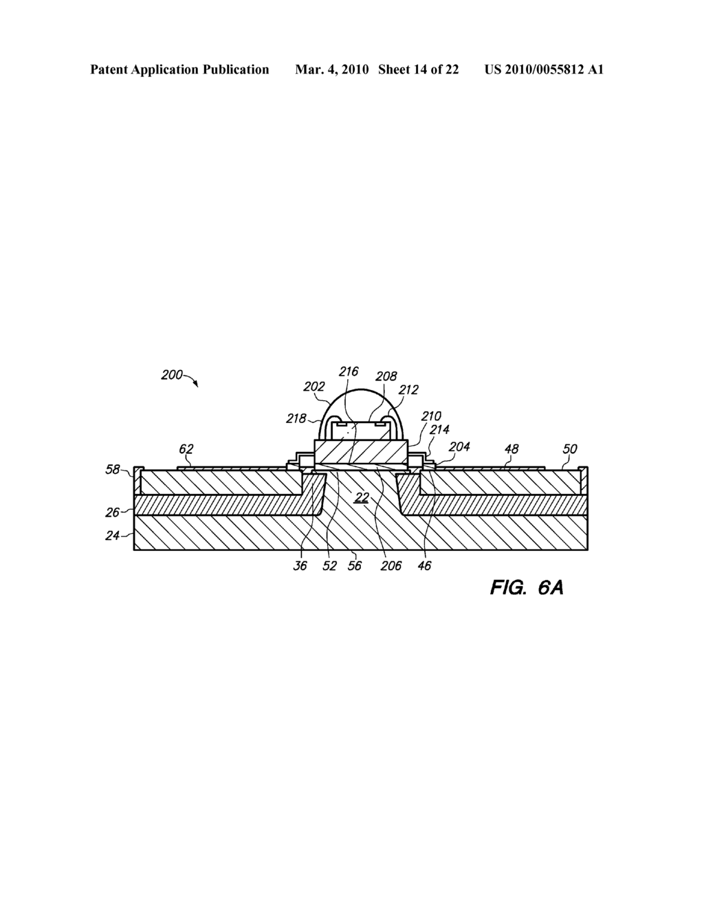 METHOD OF MAKING A SEMICONDUCTOR CHIP ASSEMBLY WITH A POST/BASE HEAT SPREADER AND A CONDUCTIVE TRACE - diagram, schematic, and image 15