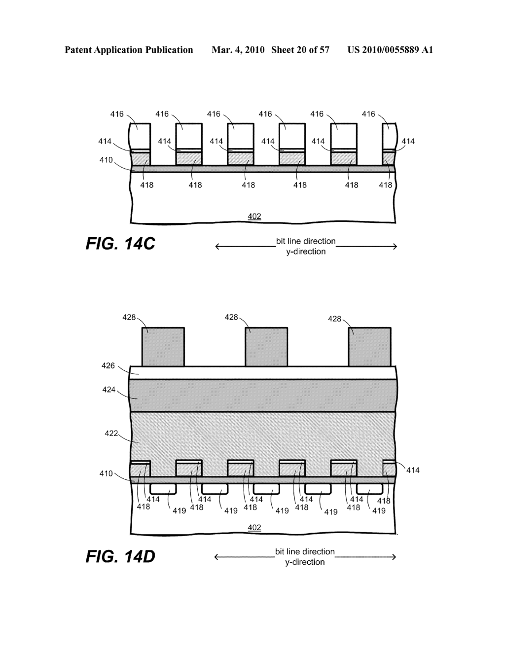 Composite Charge Storage Structure Formation In Non-Volatile Memory Using Etch Stop Technologies - diagram, schematic, and image 21