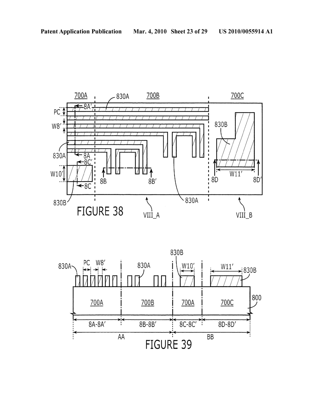 METHODS OF FORMING FINE PATTERNS IN SEMICONDUCTOR DEVICES - diagram, schematic, and image 24