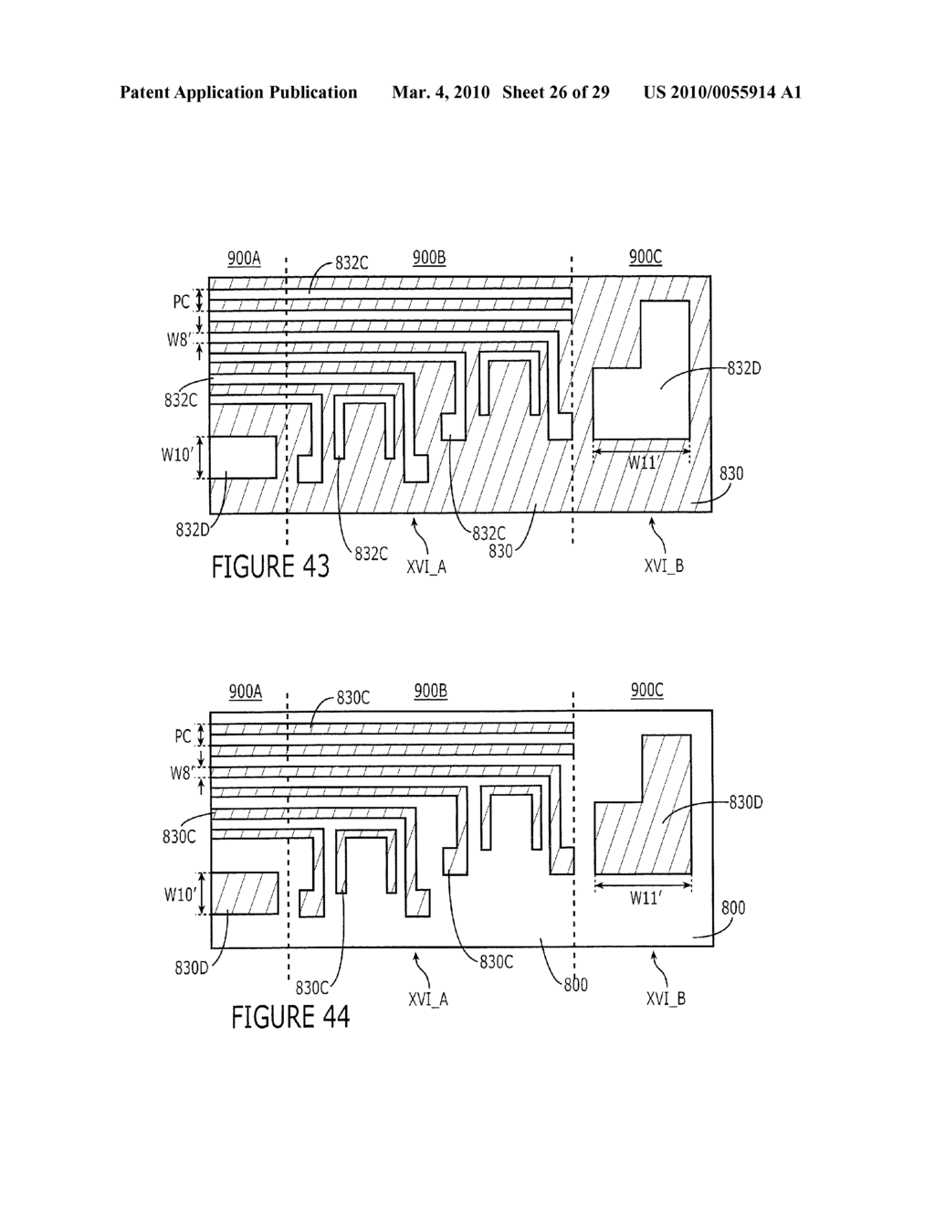 METHODS OF FORMING FINE PATTERNS IN SEMICONDUCTOR DEVICES - diagram, schematic, and image 27