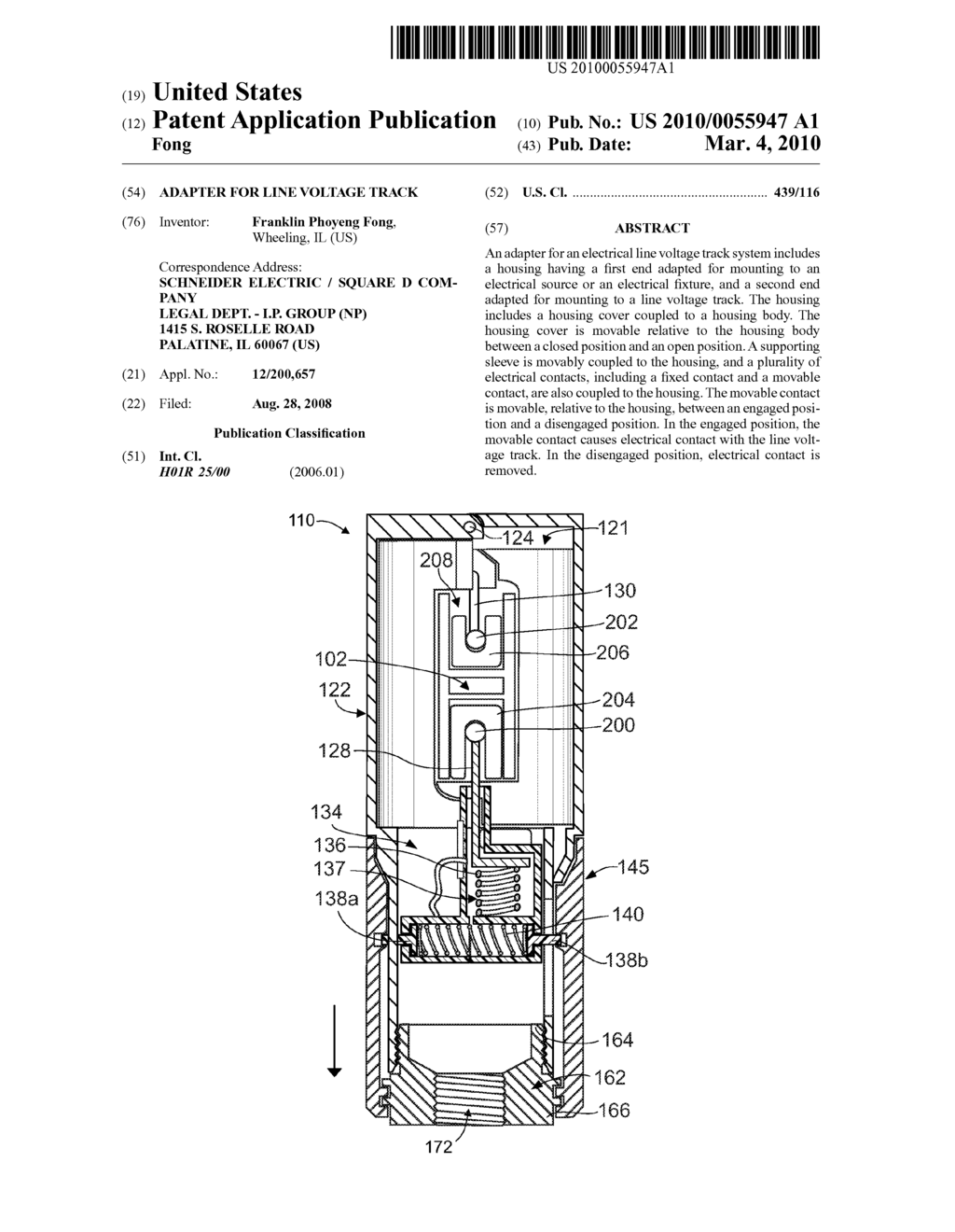 Adapter For Line Voltage Track - diagram, schematic, and image 01