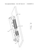 ELECTRICAL CONNECTOR WITH IMPROVED BOARD LOCK diagram and image