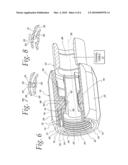 Connecting assembly for an end of a coaxial cable and method of connecting a coaxial cable to a connector diagram and image