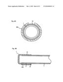 EXTERNAL-ELECTRODE DISCHARGE LAMP WITH NO LIGHT LEAKAGE FROM EXTERNAL ELECTRODE PORTION diagram and image