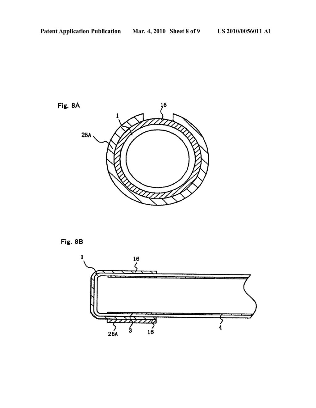 EXTERNAL-ELECTRODE DISCHARGE LAMP WITH NO LIGHT LEAKAGE FROM EXTERNAL ELECTRODE PORTION - diagram, schematic, and image 09