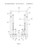 POSITIONING APPARATUS FOR FOLDABLE RUNNING MACHINE diagram and image