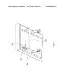 POSITIONING APPARATUS FOR FOLDABLE RUNNING MACHINE diagram and image