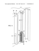 Body building system with shrouded weight stack diagram and image