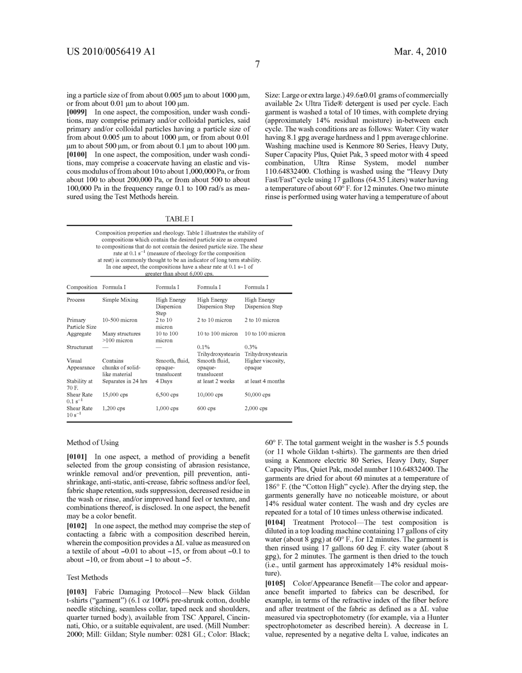 FABRIC CARE COMPOSITIONS, PROCESS OF MAKING, AND METHOD OF USE - diagram, schematic, and image 08