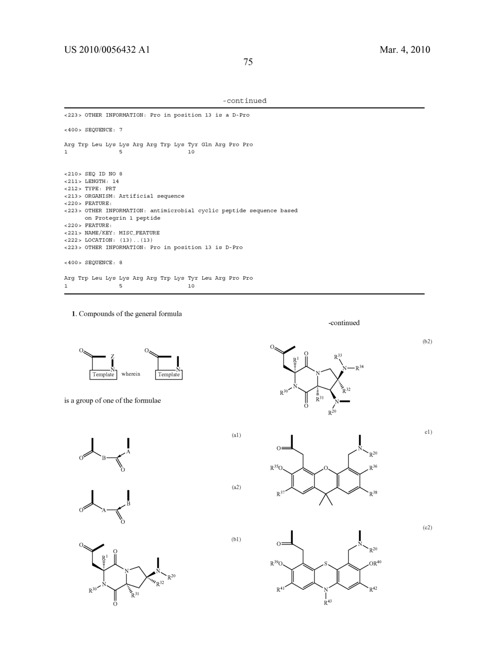 TEMPLATE-FIXED PEPTIDOMIMETICS WITH ANTIBACTERIAL ACTIVITY - diagram, schematic, and image 76