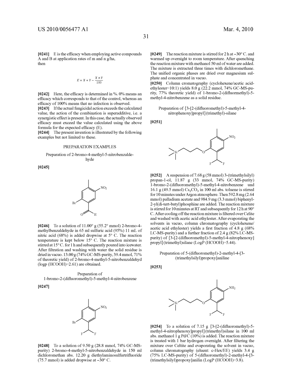 FUNGICIDAL MIXTURES OF AMIDINYLPHENYL COMPOUNDS - diagram, schematic, and image 32