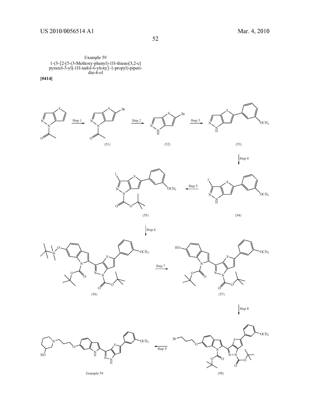 THIENOPYRAZOLES - diagram, schematic, and image 54