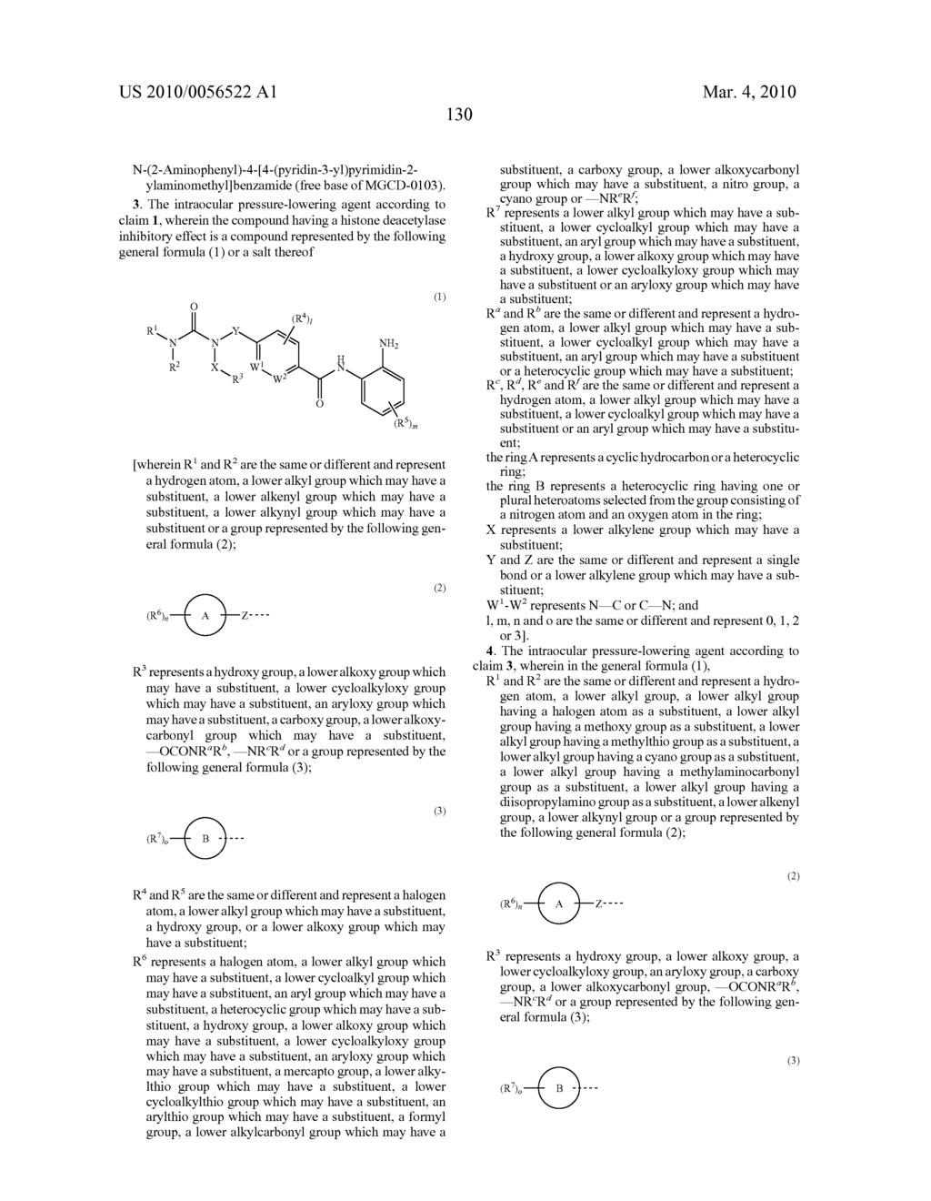 INTRAOCULAR PRESSURE-LOWERING AGENT COMPRISING COMPOUND HAVING HISTONE DEACETYLASE INHIBITOR EFFECT AS ACTIVE INGREDIENT - diagram, schematic, and image 131