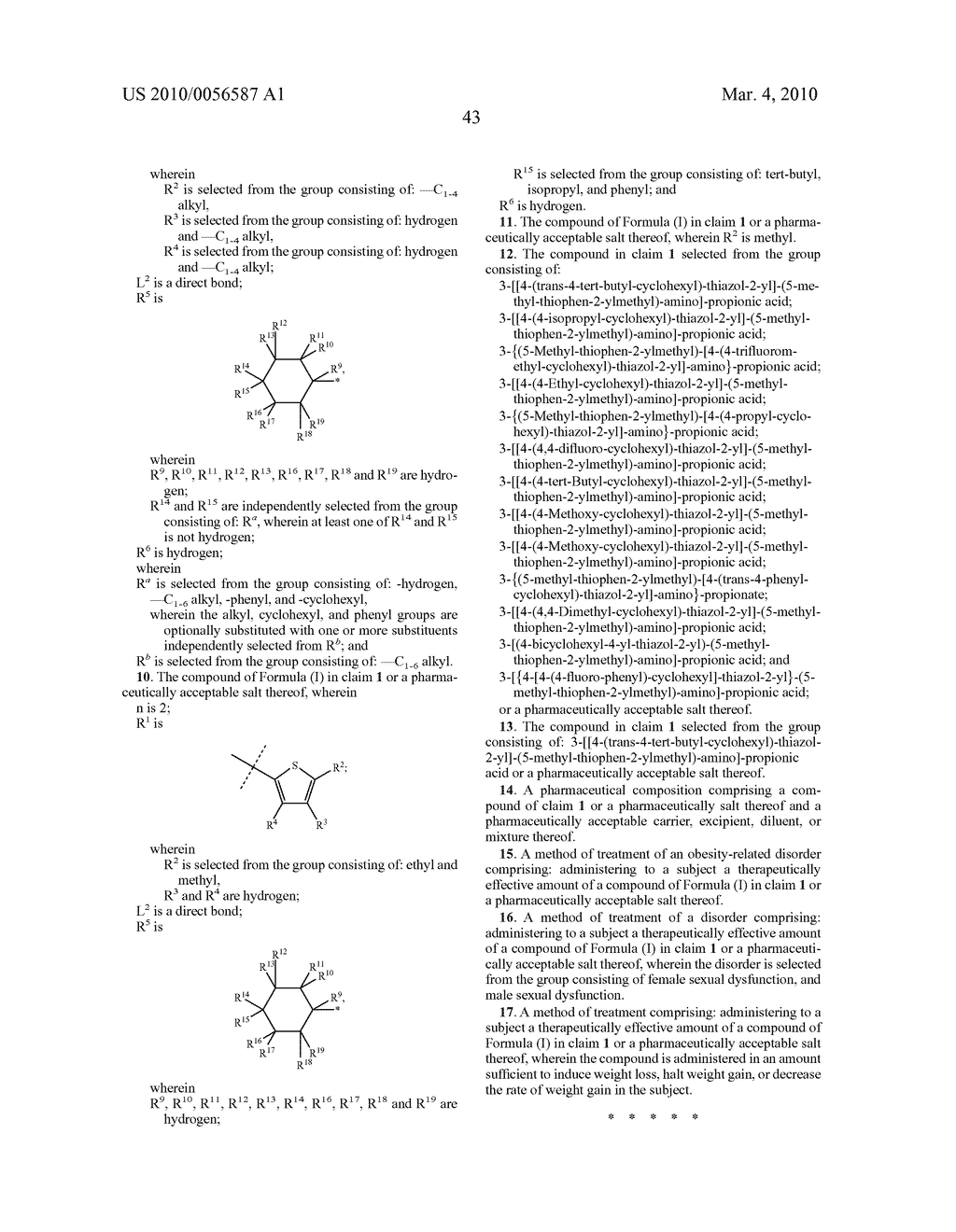 Substituted Aminothiazole Derivatives, Pharmaceutical Compositions, And Methods Of Use - diagram, schematic, and image 44