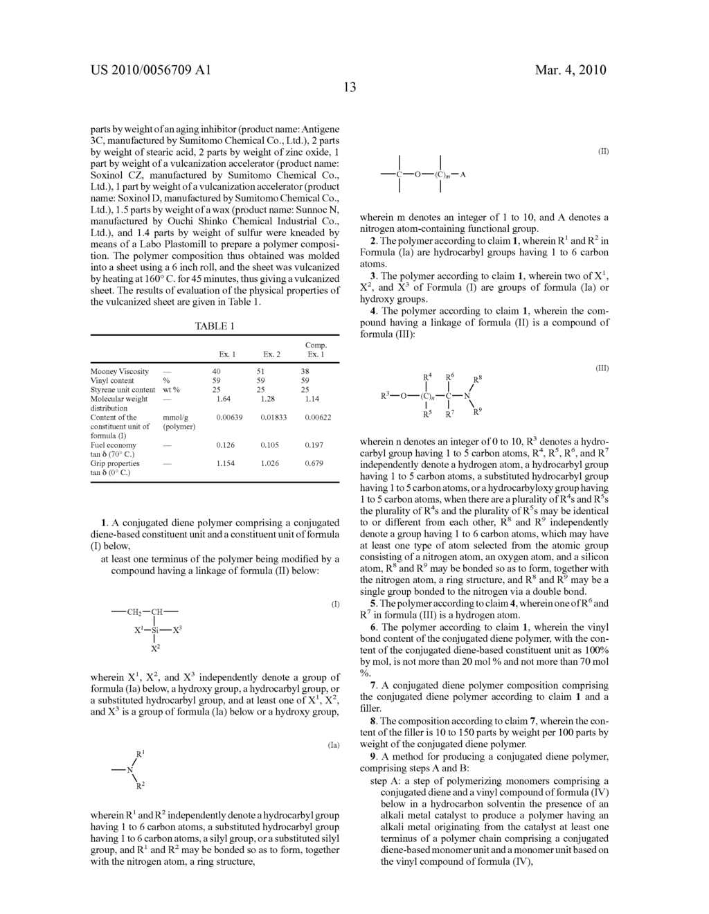 CONJUGATED DIENE POLYMER, CONJUGATED DIENE POLYMER COMPOSITION, AND METHOD FOR PRODUCING CONJUGATED DIENE POLYMER - diagram, schematic, and image 14