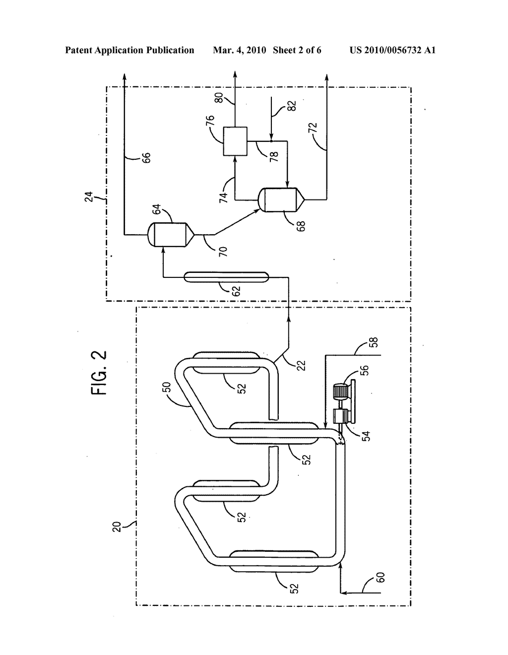 System and Method for Measuring Pressure and Flow in a Loop Reactor - diagram, schematic, and image 03