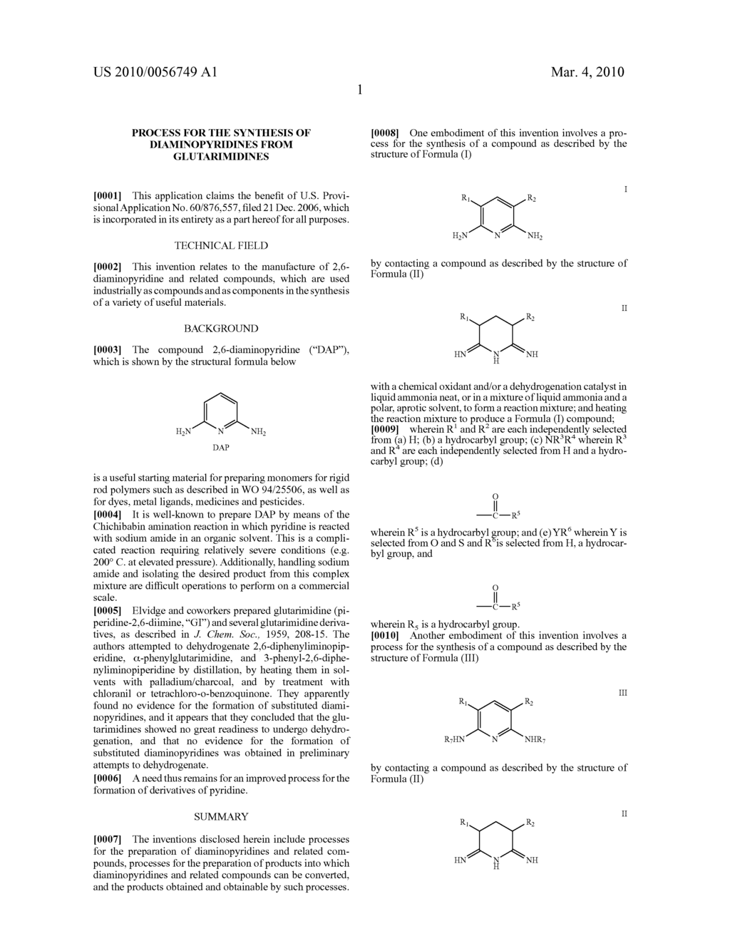 PROCESS FOR THE SYNTHESIS OF DIAMINOPYRIDINES FROM GLUTARIMIDINES - diagram, schematic, and image 02