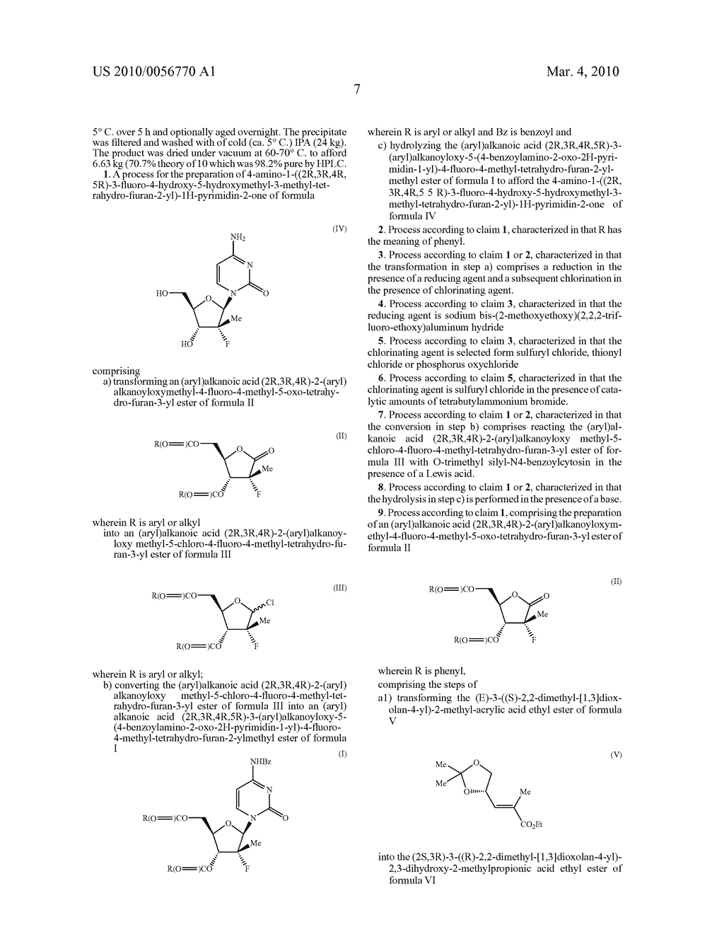 PREPARATION OF NUCLEOSIDES RIBOFURANOSYL PYRIMIDINES - diagram, schematic, and image 08