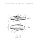 Externally adjustable blood flow valve diagram and image