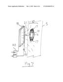 Externally adjustable blood flow valve diagram and image