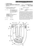 Disposable absorbent article having tailored leg edge diagram and image