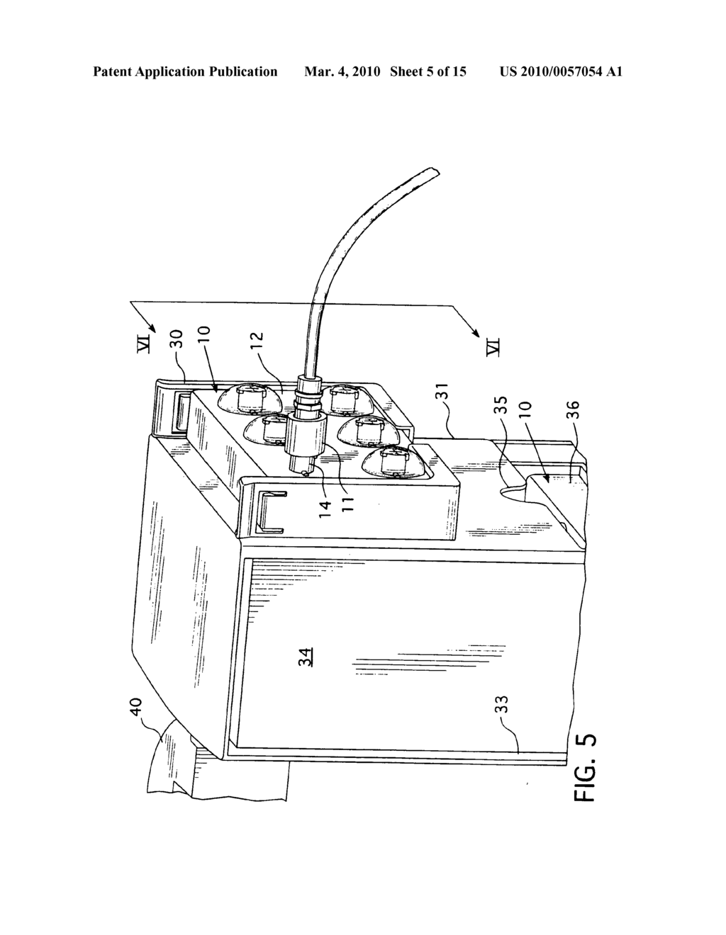 Apparatus and method for sterile docking of male medical line connectors - diagram, schematic, and image 06