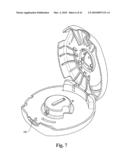 MULTI-LANCET CARTRIDGE AND LANCING DEVICE diagram and image