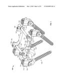 BONE ANCHOR FOR RECEIVING A ROD FOR STABILIZATION AND MOTION PRESERVATION SPINAL IMPLANTATION SYSTEM AND METHOD diagram and image