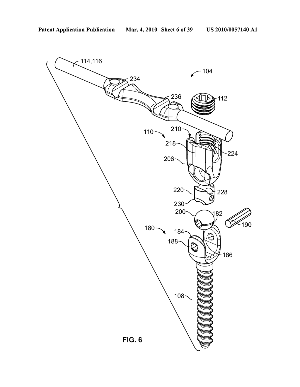 BONE ANCHOR FOR RECEIVING A ROD FOR STABILIZATION AND MOTION PRESERVATION SPINAL IMPLANTATION SYSTEM AND METHOD - diagram, schematic, and image 07